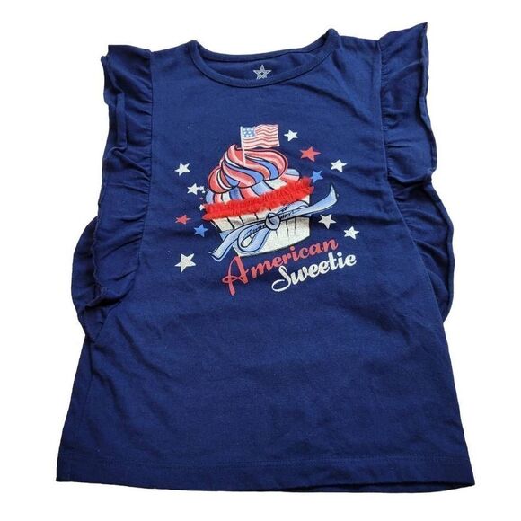 Patriotic tank top 5T - Picture 1 of 3
